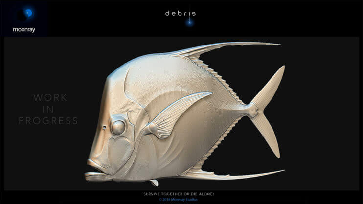 ZBrush chum bucket: some new fish images - Debris Game