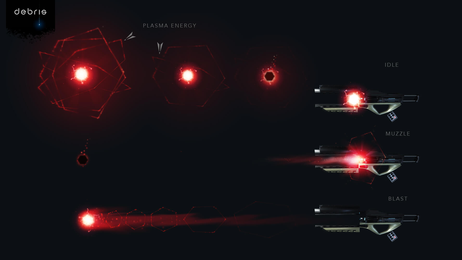 Debris Flare VFX concept