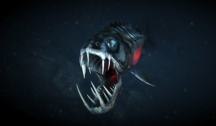 Unity render of the flare fish